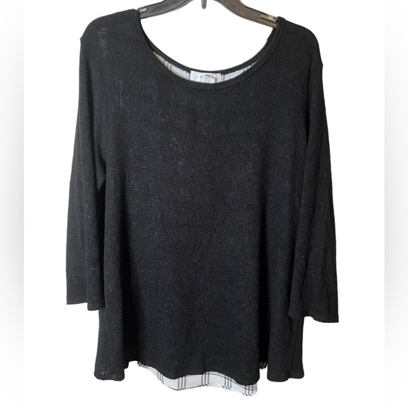 Moa Moa Women’s Layered Look 1X Shirt - Picture 1 of 3